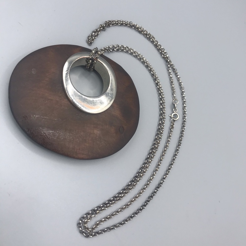 Long Wooden Orbit Chain